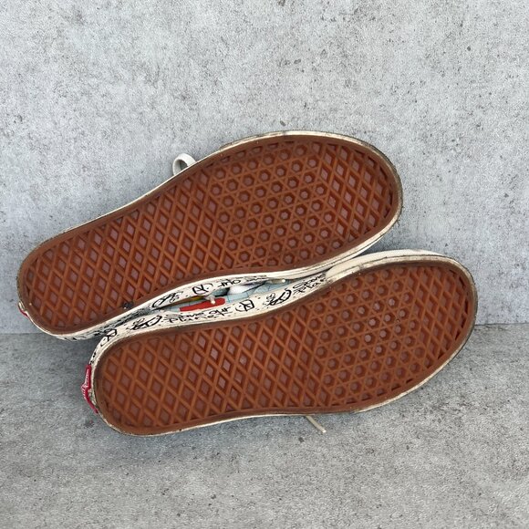 Vans Era Save Our Planet Globe Classic Size Women's 7.5 Mens 6 Shoes Map Sneaker - Picture 8 of 10